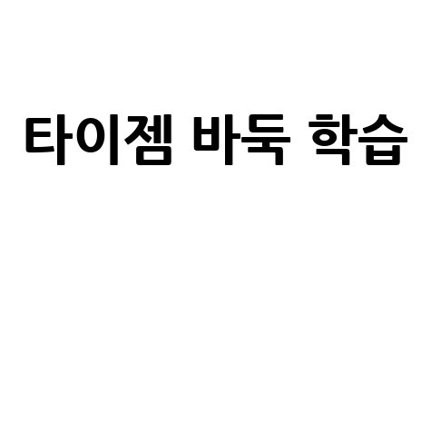 타이젬 바둑: 온라인 대국과 학습의 모든 것